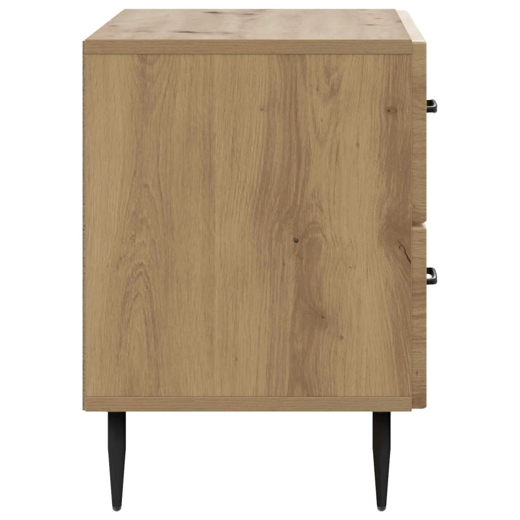 Armadio da Notte Rovere Artigianale 62 x 34,5 x 47,5 cm 894784