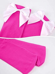 Calze per ginocchia per donne - Pannelli di rete - Stile elegante/ricreativo - Resina adesiva nylon - Ideali per feste - Esperienza di indossamento confortevole - Calze per ginocchio con rete