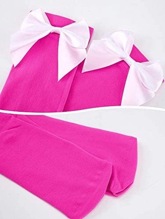 Calze per ginocchia per donne - Pannelli di rete - Stile elegante/ricreativo - Resina adesiva nylon - Ideali per feste - Esperienza di indossamento confortevole - Calze per ginocchio con rete
