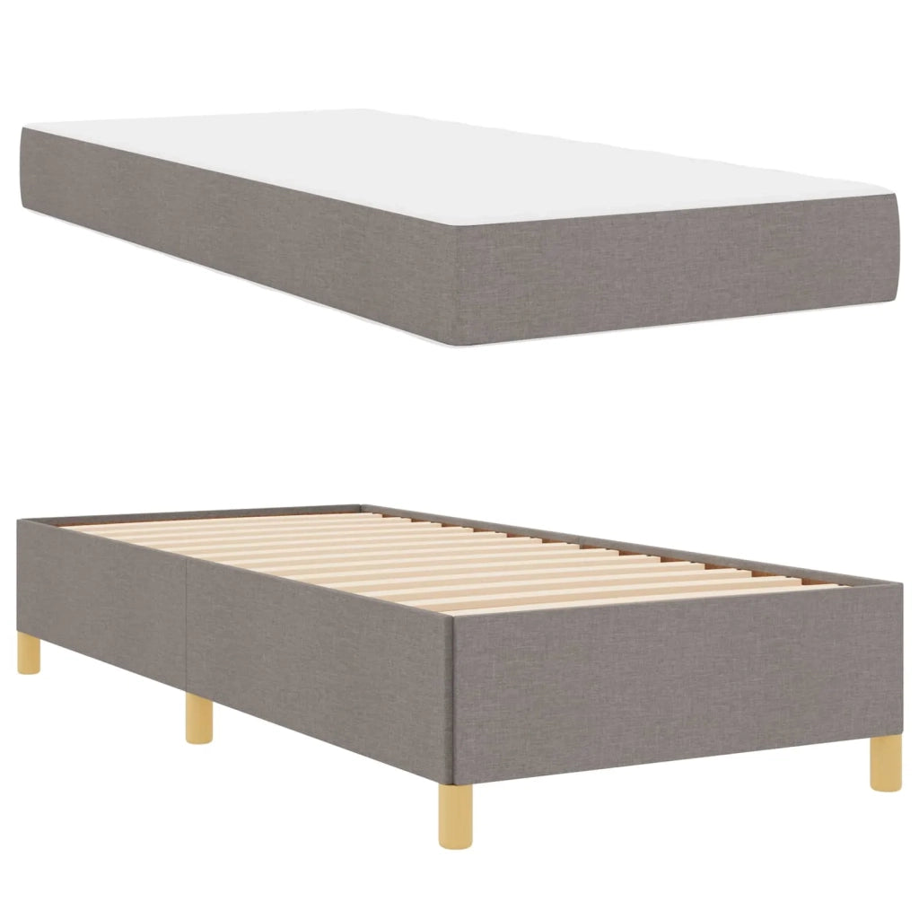 Struttura del letto con materasso Talpa 100 x 200 cm Tessuto