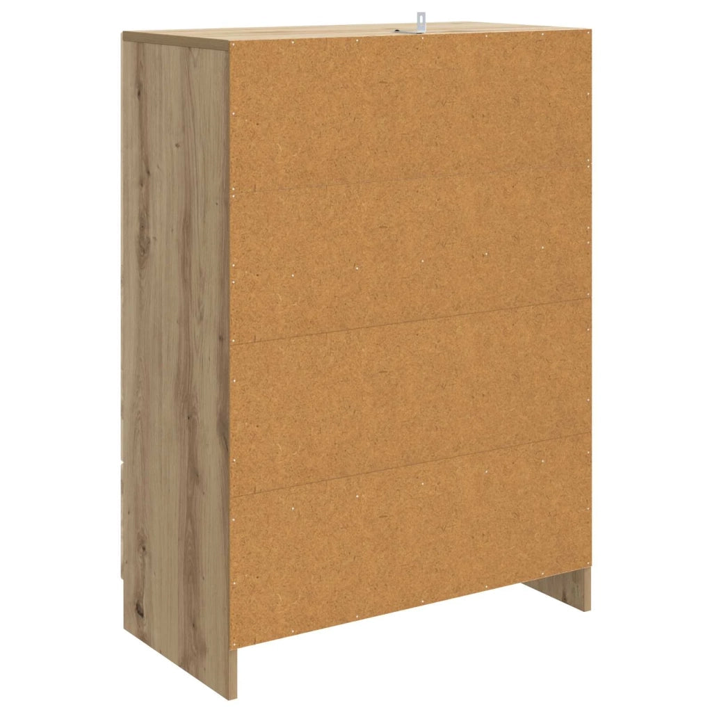 Credenza con cassetto Rovere Artigianale 66 x 34,5 x 92 cm