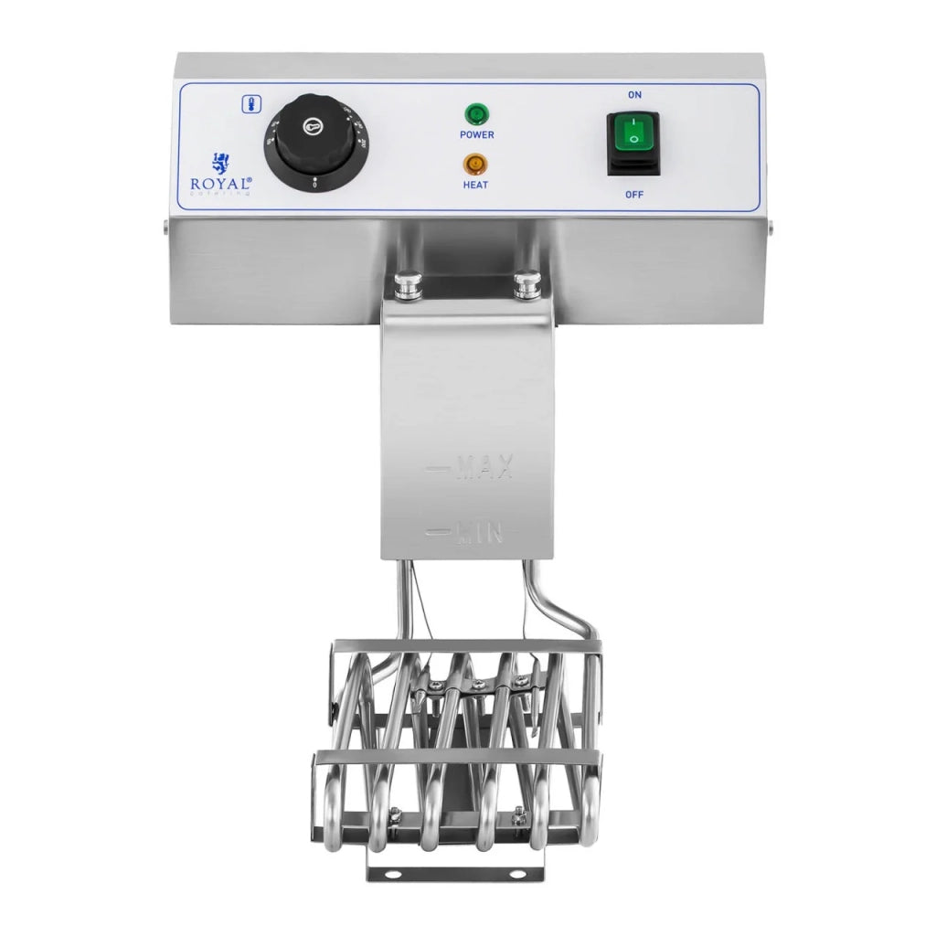 Friggitrice elettrica professionale da 10 litri per ristoranti con rubinetto di scarico 14_0001780