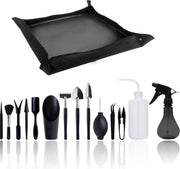 Kit di attrezzi per giardinaggio mini per piante grasse - 15 pezzi