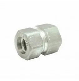 Dritto Femmina In Ottone Con O R D.16X1/2"