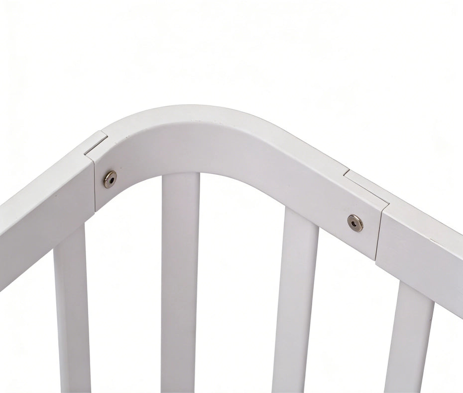 Recinto modulare per bambini 140×200 cm bianco