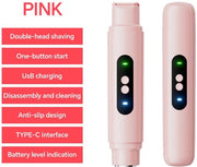 Elettrodepilatore 2 in 1 per donne, elettrodepilatore per donne, trimmer per linea bikini con testa doppia