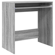 Scrivania | Tavolo da Ufficio Grigio Sonoma 77.5 x 43 x 79 cm Legno multistrato