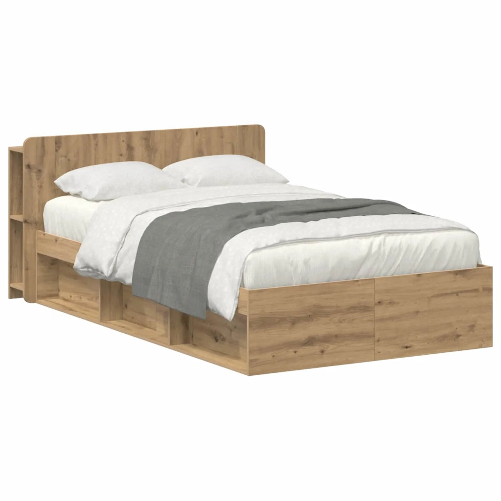 Telaio del letto con storage Rovere Artigianale 120 x 190 cm 3433351