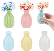 Vaso da tavolo in vetro trasparente, cilindrico e rotondo, grande, adatto per orchidee, rose, tulipani, pampas e decorazione di tavola.