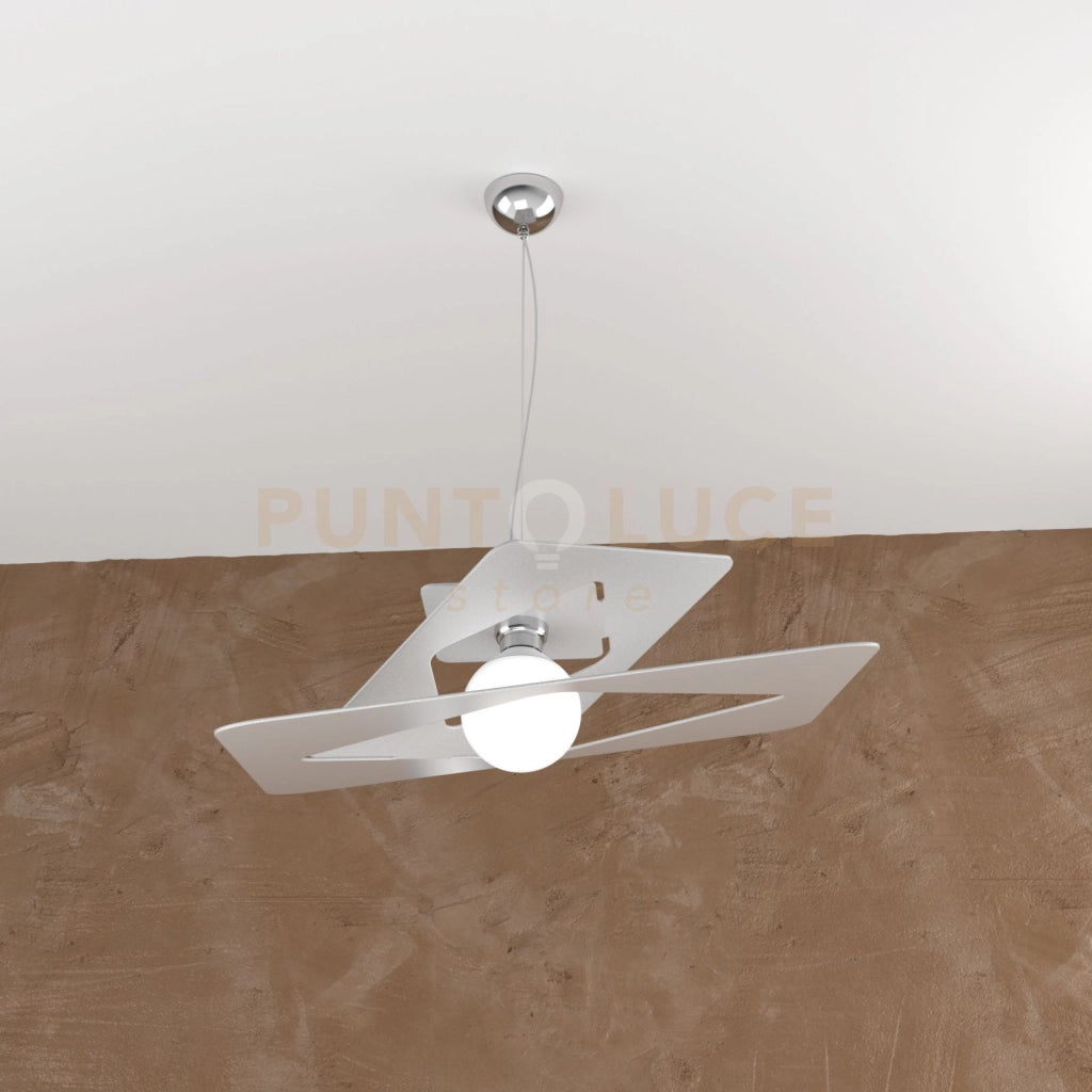 WACKY SOSPENSIONE 60 CM. 1 LUCE GRIGIO 1159-S60-GR