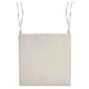 Cuscino per sedia da giardino in tessuto poliestere tortora resistente raggi raggi UV