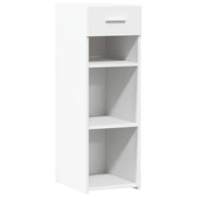 Credenza | Madia | Buffet da pranzo | Armadio da pranzo Bianca 30x42,5x93 cm in Legno Multistrato