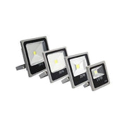 Trade Shop - Faro Led Slim Faretto Luce Calda Alta Luminosita' 10w 20w 30w 50w 80w 100w Ip66 -