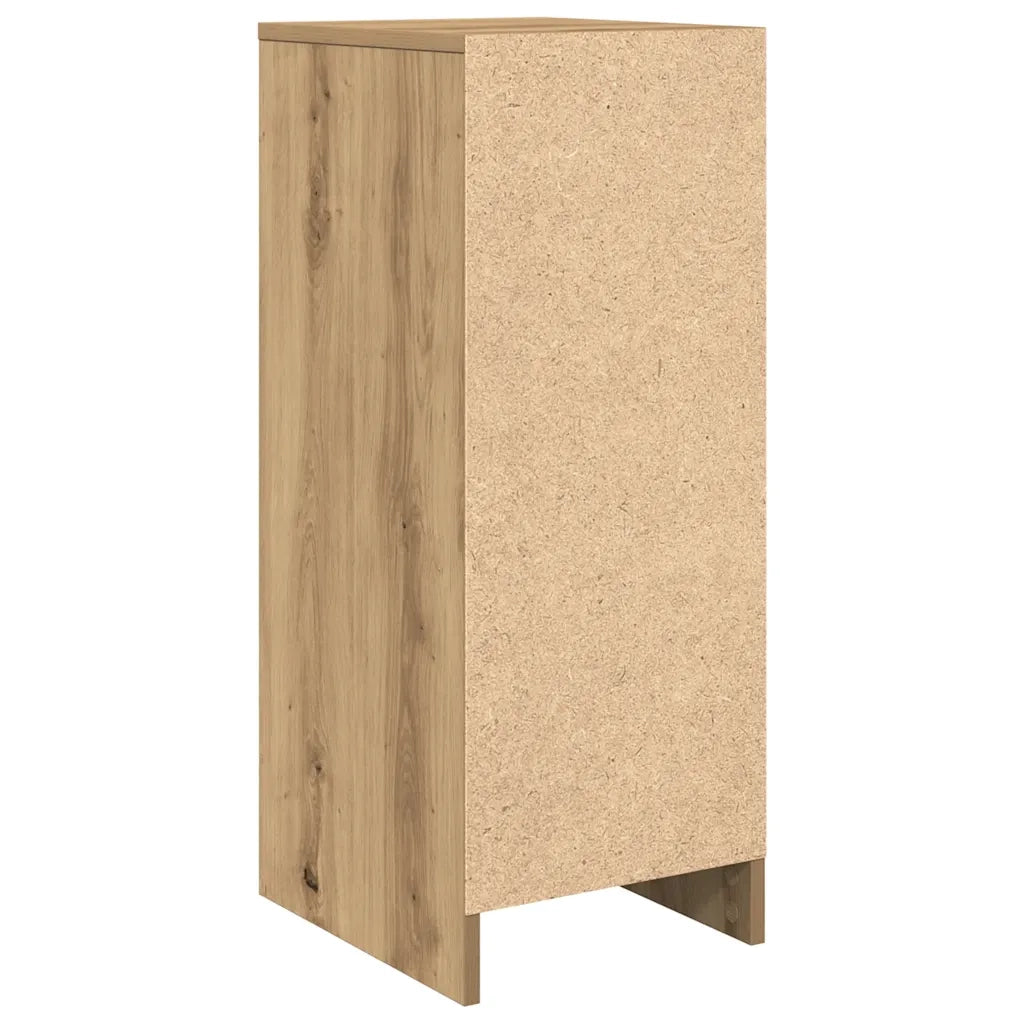 Scarpiera Rovere Artigianale 29,5x34x76 cm in Legno Multistrato 861867