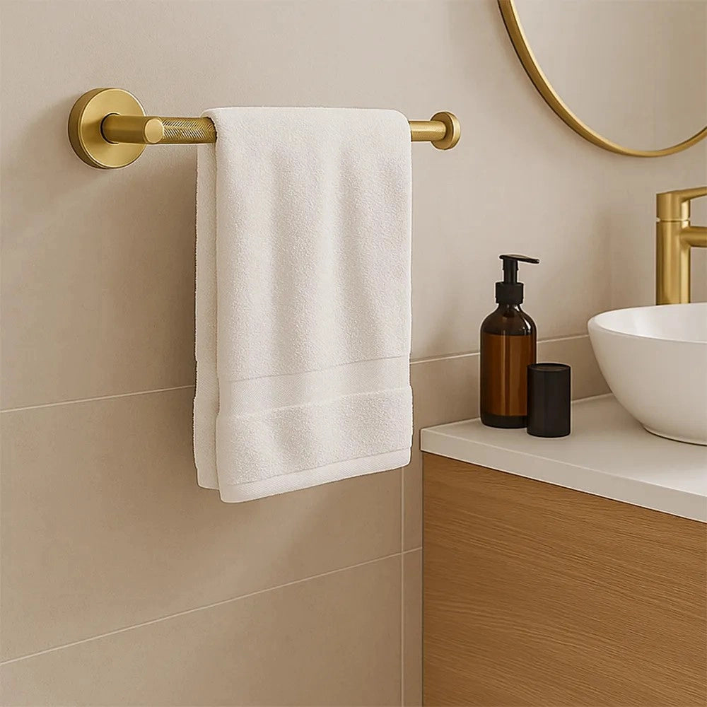 Portasciugamano Da Bagno 6610a Modern Brush Gold