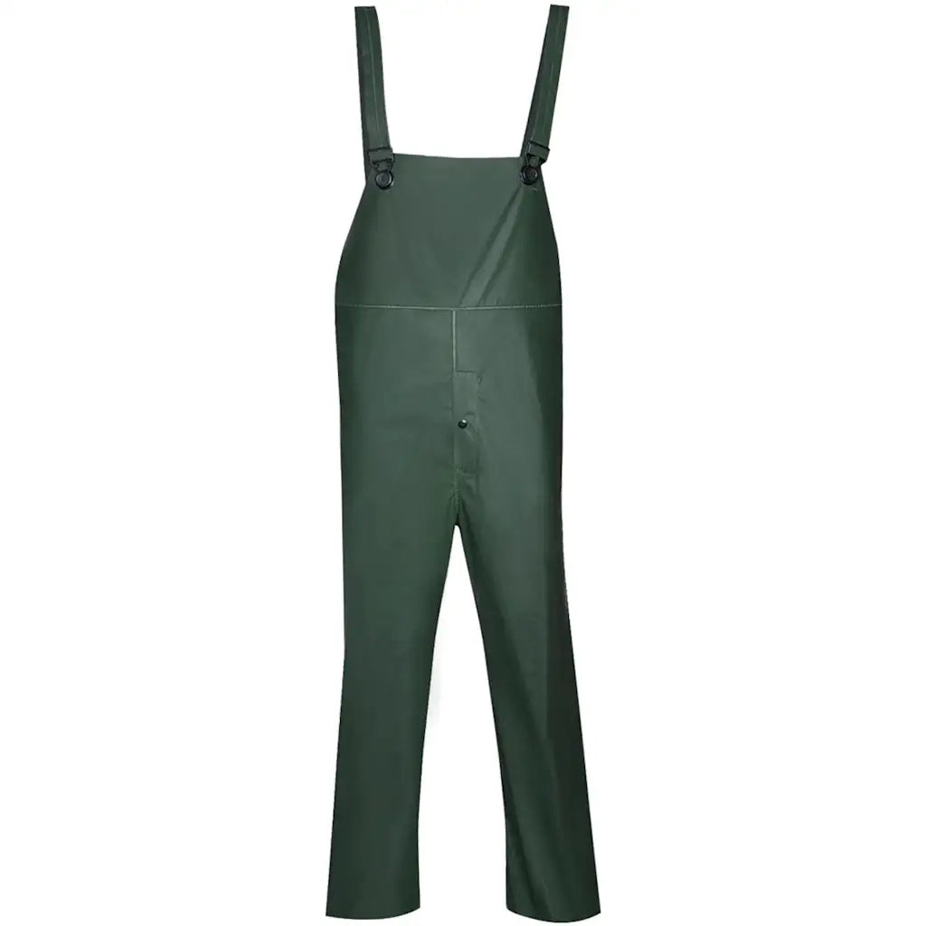 Impermeabile Verde resistente a 2 pezzi con cappuccio Verde XL