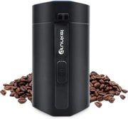 Macchina per caffè essiccato frutta e spezie elettriche - 150 W - nero - con pulsante - contenuto 50 g - coltelli in acciaio inossidabile