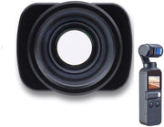 Occhiale di grande angolazione PRO - Lega di alluminio - Vetro ottico - Disegno magnetico - Rivestimento antiriflesso - Peso leggero 23 g - Obiettivo per fotocamera