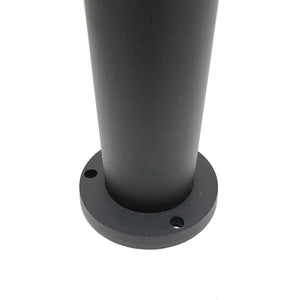 Palo 60cm Lampione Nero Giardino Esterno e27 led Lampioncino