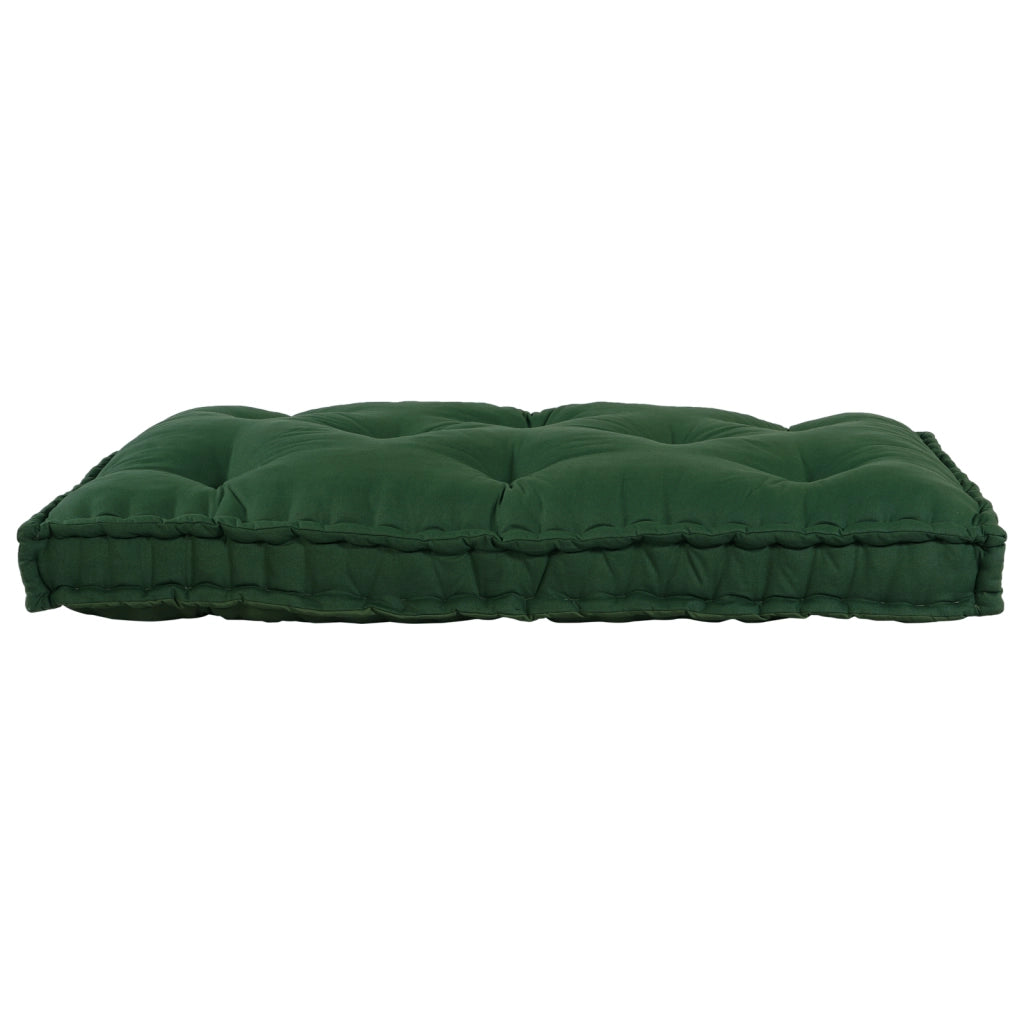 Cuscino per divano a pallet  Verde in tessuto