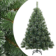 Albero di Natale | Decorazioni natalizie Artificiale Snodato Foderato di Neve Verde