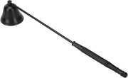 Accessorio per candele in acciaio inox nero con maniglia lunga - accessorio per candele per appassionati di candele
