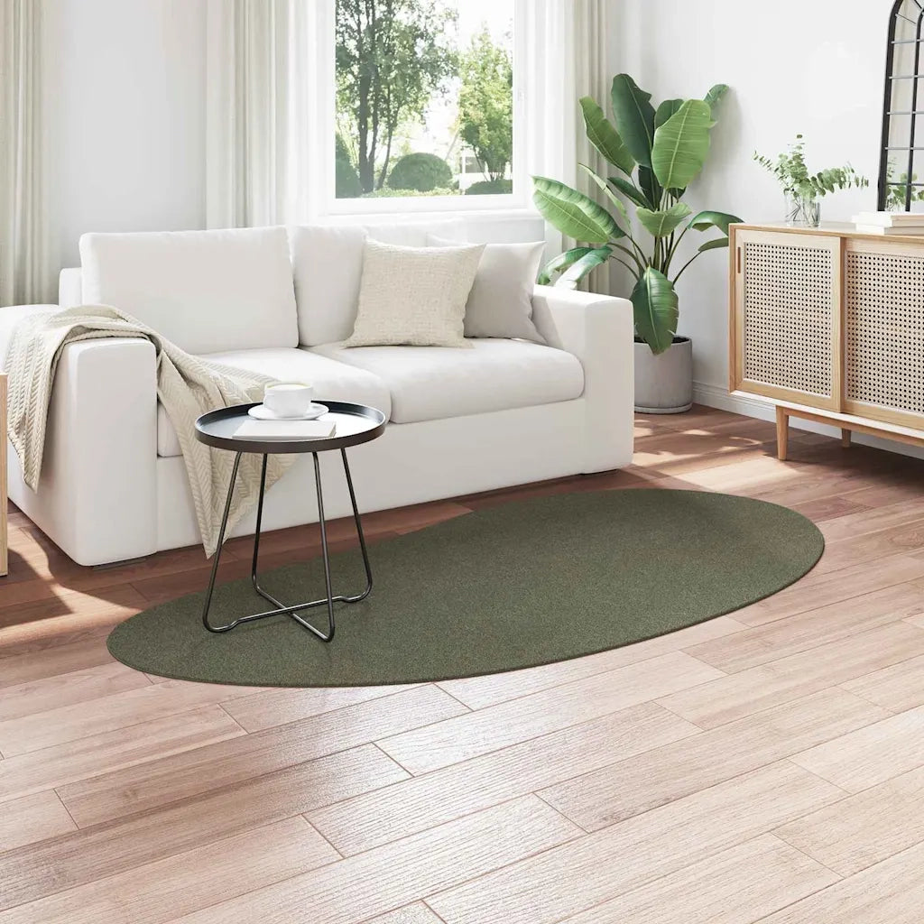 Tappeti per area HUARTE Verde foresta 100 x 200 cm Poliestere 4103741