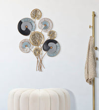 Pannello Gloth 70x5,5x102 cm in Ferro Multicolor