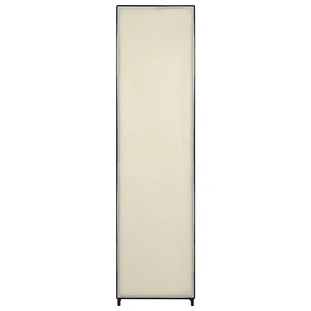 Guardaroba con 4 Scomparti Crema 175x45x170 cm 282447
