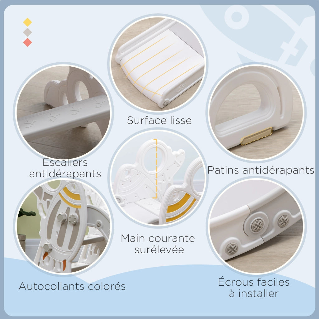 Toboga Bambino Interno ¨C zephmum ¨C Grigio 157x46.5x80 cm