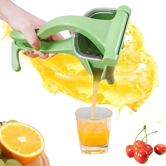 Citruspers manuale - portatile e facile da utilizzare - massima produzione di succo - citruspers per tutti i tipi di agrumi

Modello: 12345
Potere di sforzo: 10 kg
Dimensioni: 30 x 20 x 15 cm
Peso: 2,5 kg
Materiali: plastica e metallo
Garanzia: 2 anni
