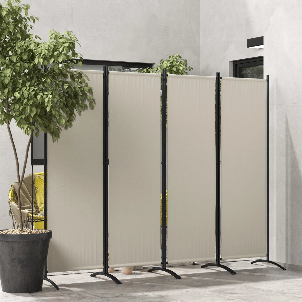 Paravent da Giardino ¨C Zephmum ¨C Grigio 221x172 cm