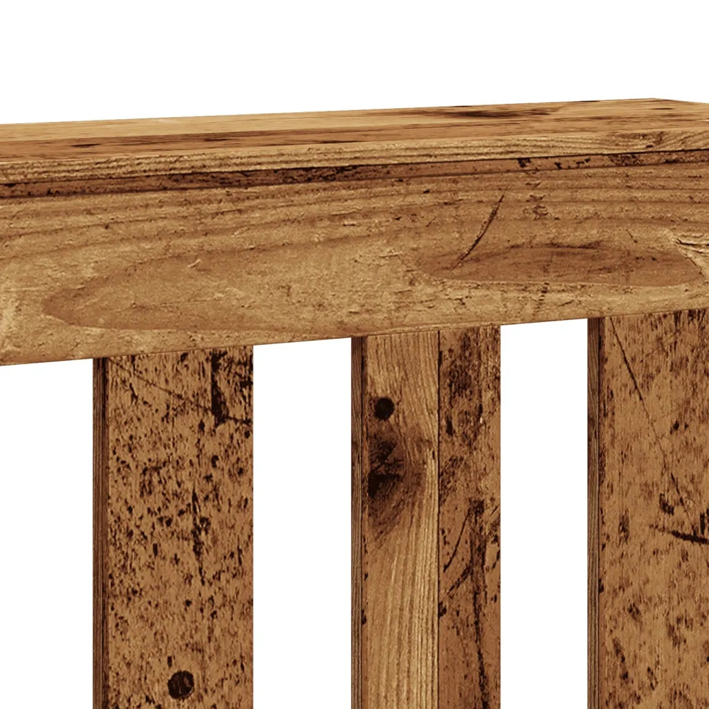 Copertura Termosifone Legno Antico 78x20x82cm Legno Multistrato 852733