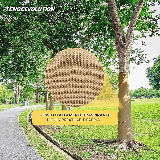 Tessuto Juta Naturale Premium - 330g/m², Altezza 1,40m - Vendita al Metro Lineare per Artigianato, Sartoria e Decorazione