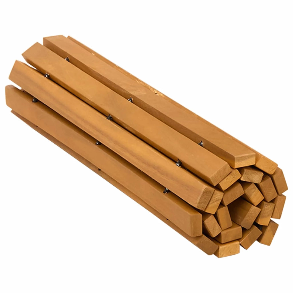 Tappeto da bagno Marrone 60 x 40 cm Legno di Acacia Massello