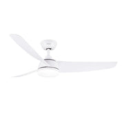 Ventilatore da soffitto 132 cm con luce LED 24W regolabile, motore DC silenzioso 6 velocità e telecomando, per stanze fino a 30 mq - Sogo