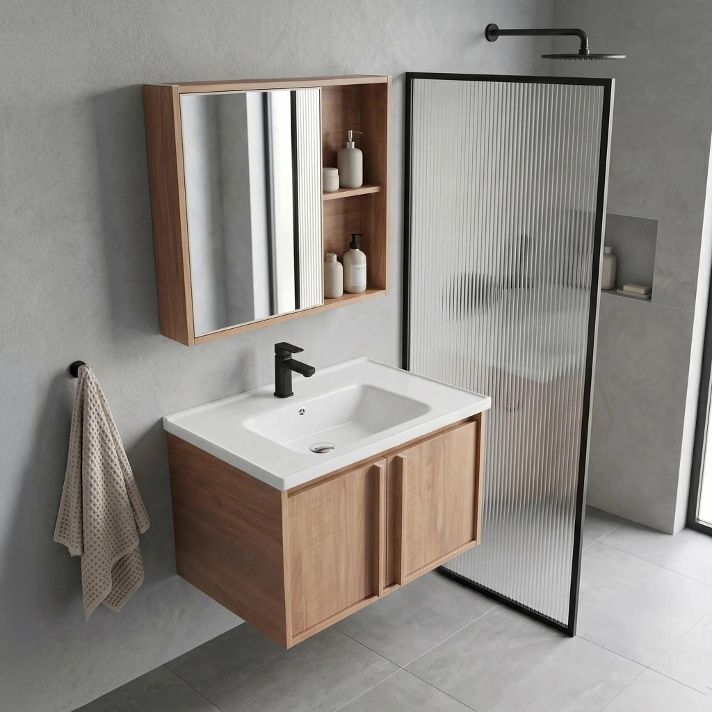 Set Di Mobili Da Bagno Con Lavabo Gama T25023 Hhl 60cm