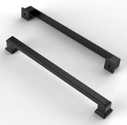 Maniglioni in legno per armadi e porte - set da 6 - 192 mm