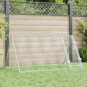 Gabbia per Polli Argento 200x105x91 cm in Acciaio Zincato 172557