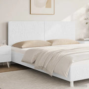 Testiera da Muro DELFT Bianco Legno ingegnerizzato 897185