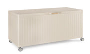 Baule Contenitore da Esterno 164,8x72x70h cm Apertura Facile e Ruote in Alluminio Ocean M Seta