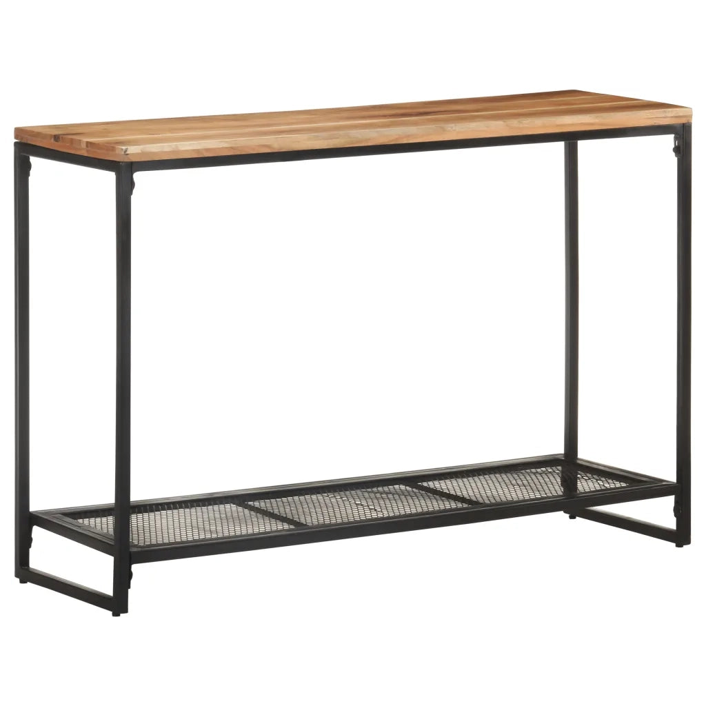 Tavolo Consolle | Tavolo d'Ingresso 110x35x75 cm in Legno Massello di Acacia