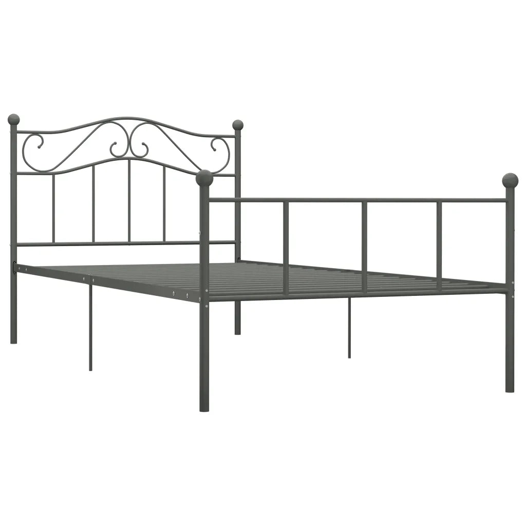 Giroletto Grigio in Metallo 100x200 cm 284531