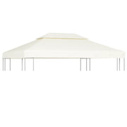 Telo di Ricambio per Gazebo 310g/mÂ² Bianco Crema 3x4mcod mxl 121072