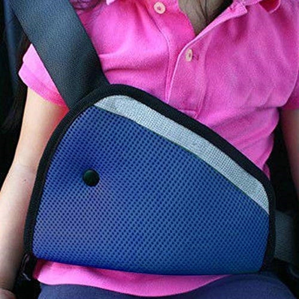 Trade Shop - Fascia Triangolare Protezione Da Cintura Di Sicurezza Bambino Per Seggiolone Auto -
