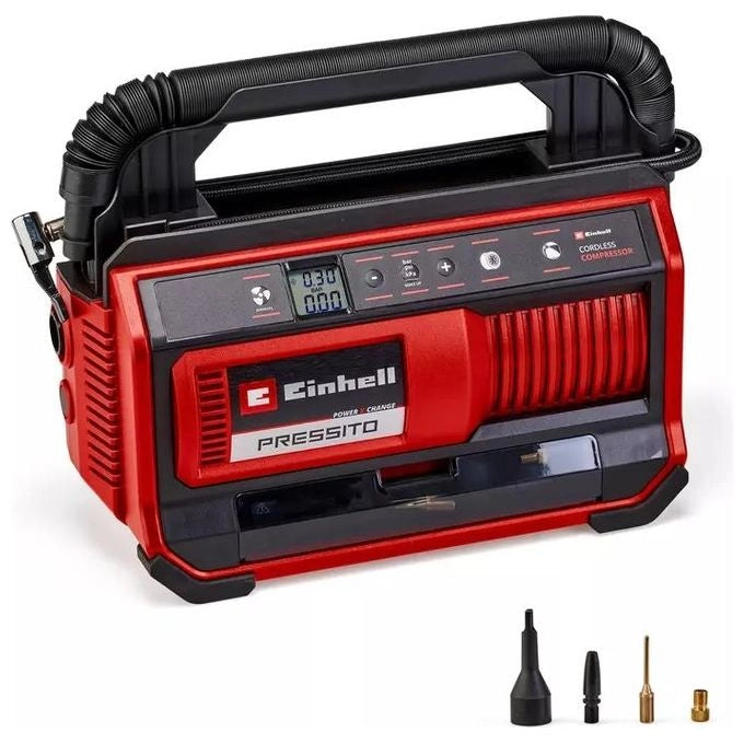 Einhell PRESSITO 18/25 compressore ad aria 0 W 25 l/min Batteria