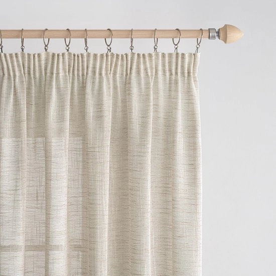 Voile per tende - Progetto elegante retro - Set di 2 - 140 x 260 cm