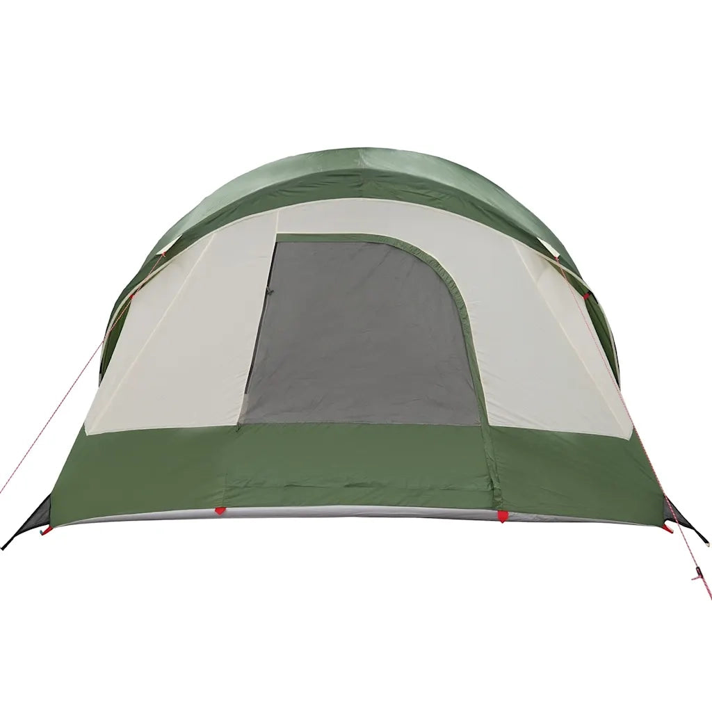 Tenda Familiare a Tunnel per 8 Persone Verde Impermeabile 4009549