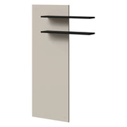 Ceriale, Mensola 2 Ripiani, 85x15x138h cm Beige