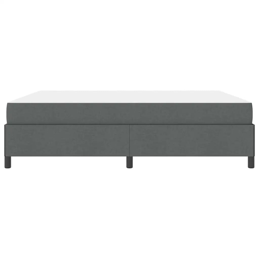 Letto a molle Grigio scuro 180 x 200 cm Tessuto 3398879